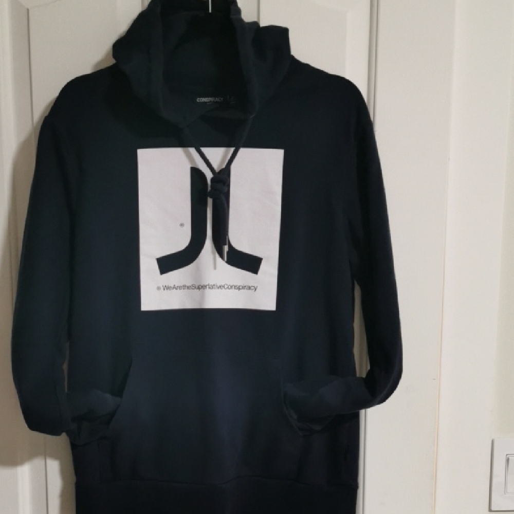*3 for *$40 item Wesc Dark Blue Graphic Hoodie